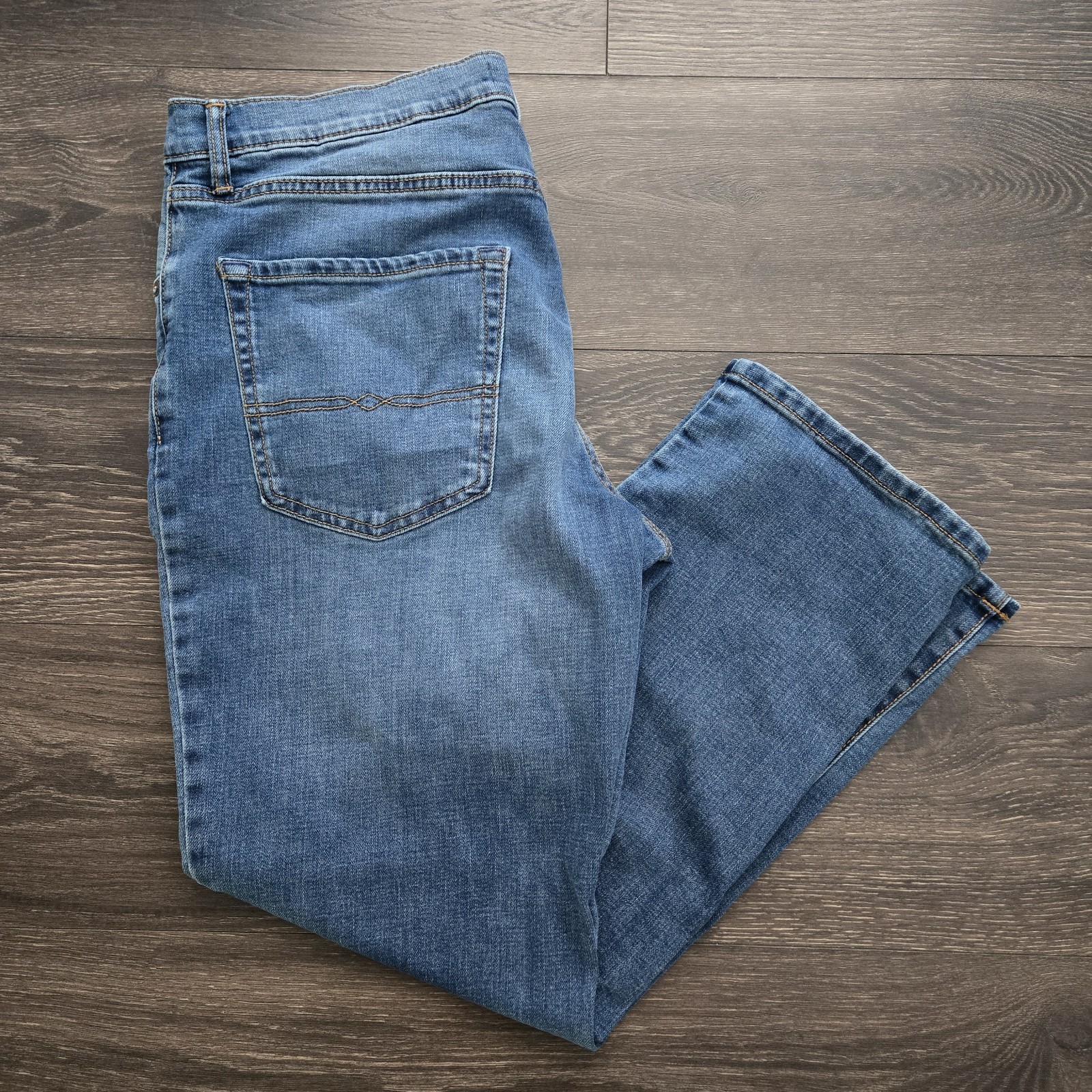 Lucky Brand 223 Straight Jeans Mens 36×30 Stretch Denim