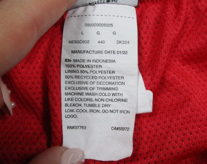 Nike Core Contend 8″ Volley Swim Trunks Athletic Men’s (L) Running Shorts
