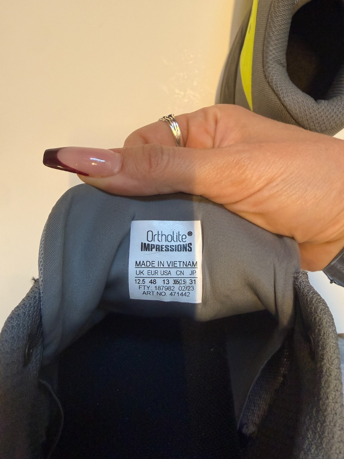 Size 13 – Salomon Sense Ride 5 Alloy/Quiet Shade/Safety Yellow
