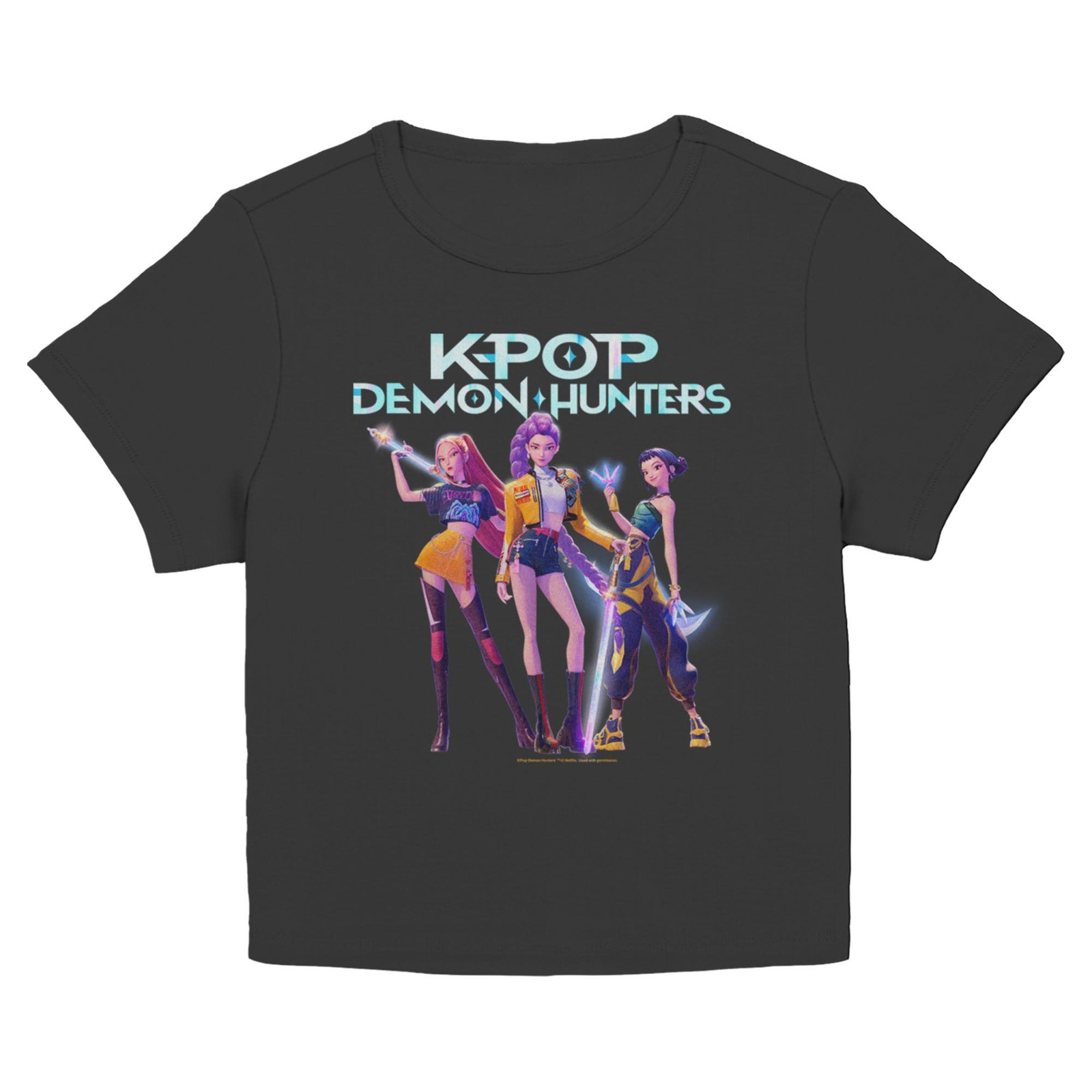 Junior’s KPop Demon Hunters Pop Stars Group Shot T-Shirt