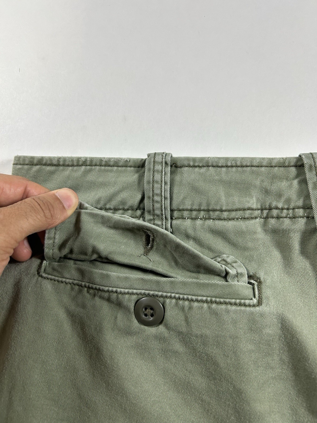 Denim & Supply Ralph Lauren Cargo Shorts Green Tactical Army 34 19.25×22.75 VTG