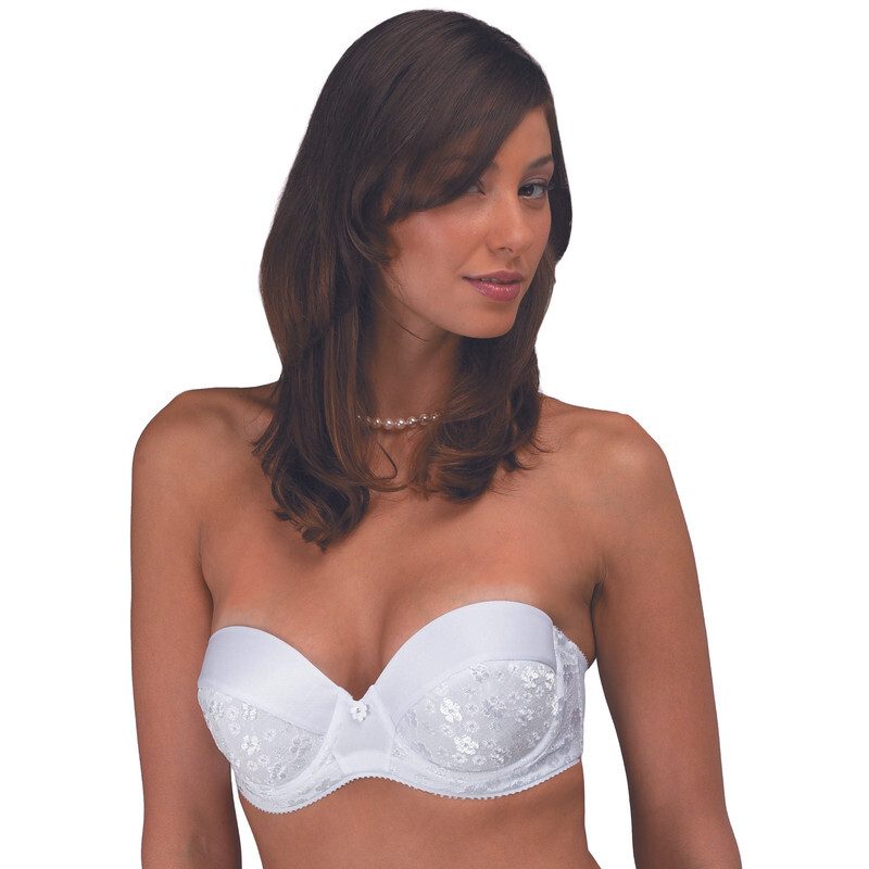Dominique Women’s Chopper Lace Strapless Bra #8539