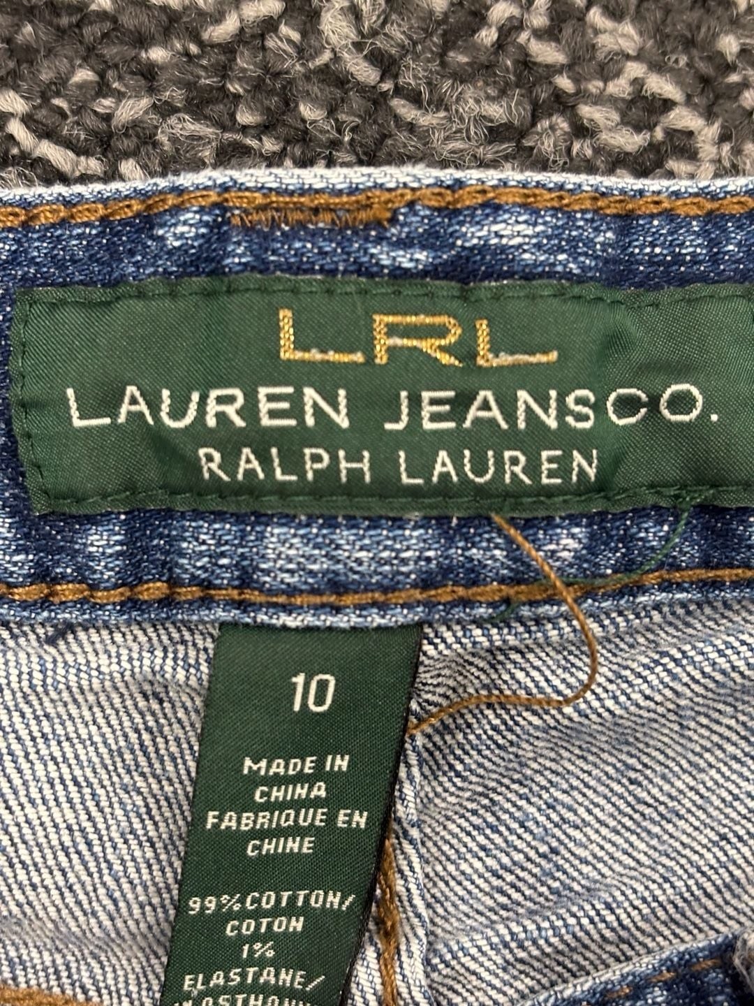 Lauren Jeans Co. Ralph Lauren Women’s Straight Leg Denim Jeans Size 10