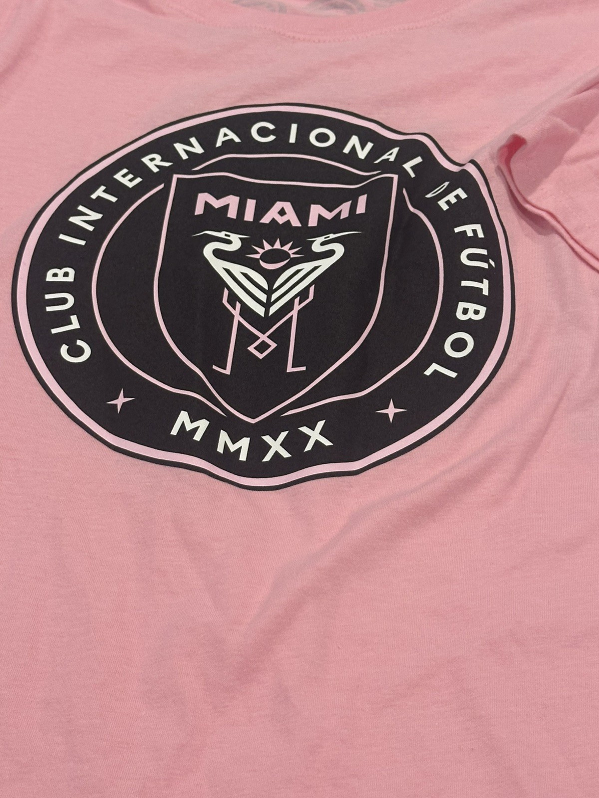 Men’s Fanatics MLS Inter Miami Messi shirt Officially Licensed Pink SZ 2XL NWT