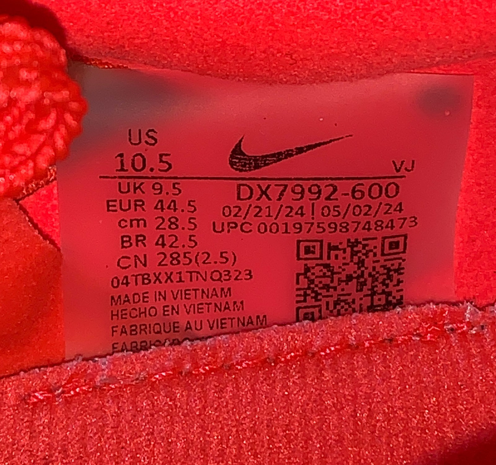 NIKE ZoomX Dragonfly XC Bright Crimson Cross Country Shoes 8 8.5 9 10 10.5 12 13