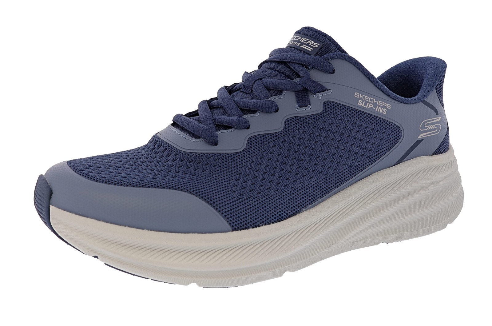 SKECHERS MEN’S SLIP-INS: BOBS SKILLZ 118431/NVY WALKING SHOES