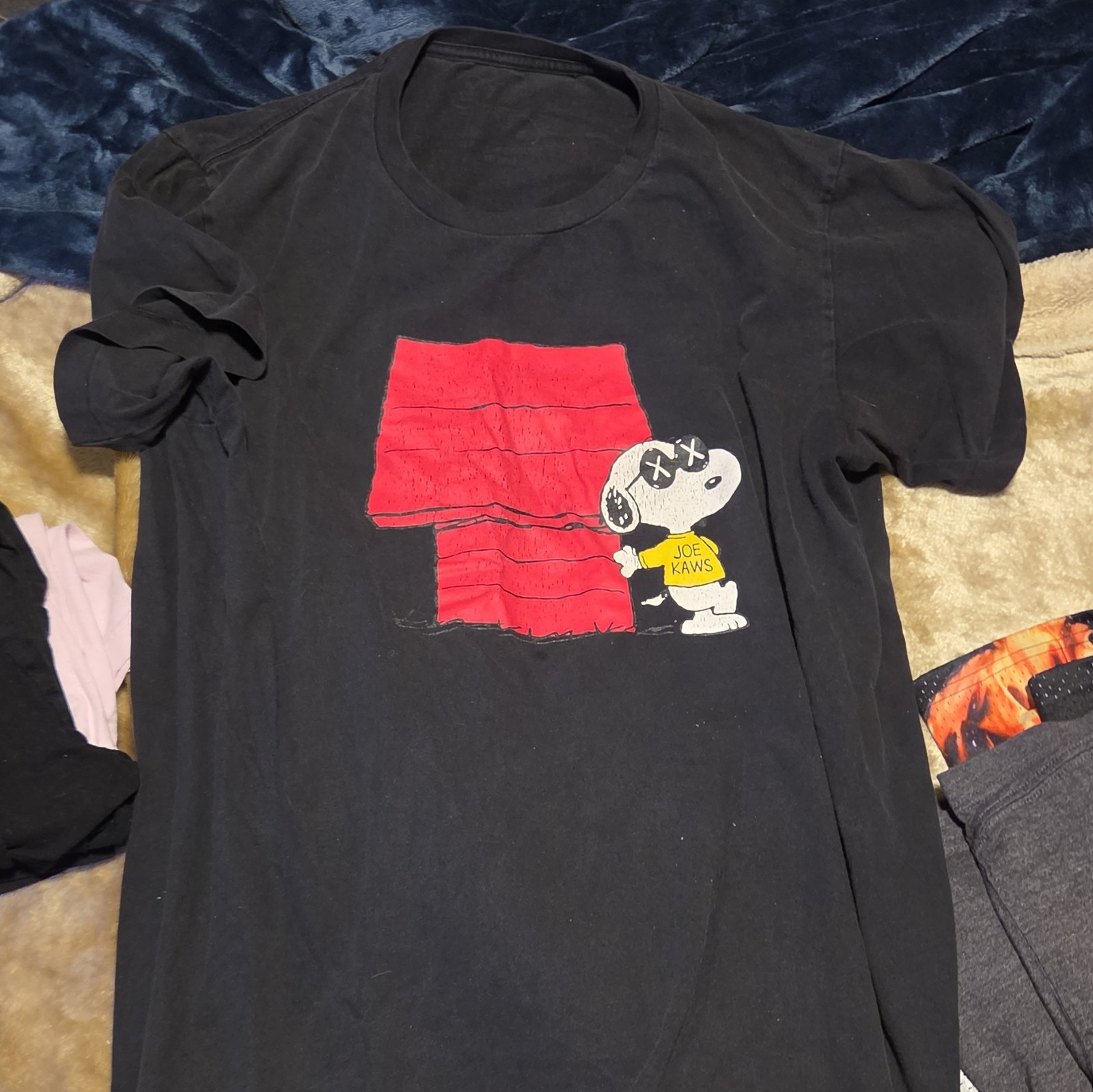 Men’s Black Peanuts Snoopy x KAWS