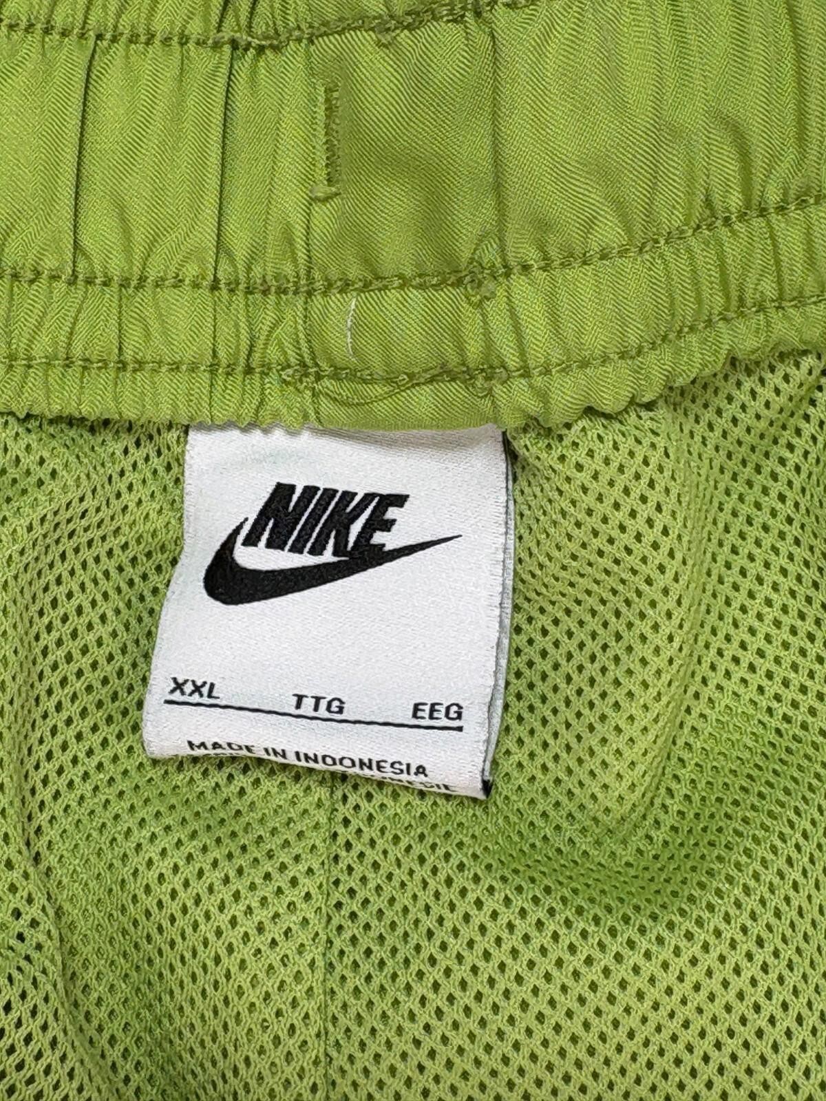 Nike Flow Shorts 2XL Green Mesh Lined Lightweight Woven Athletic Fit Lot of 2