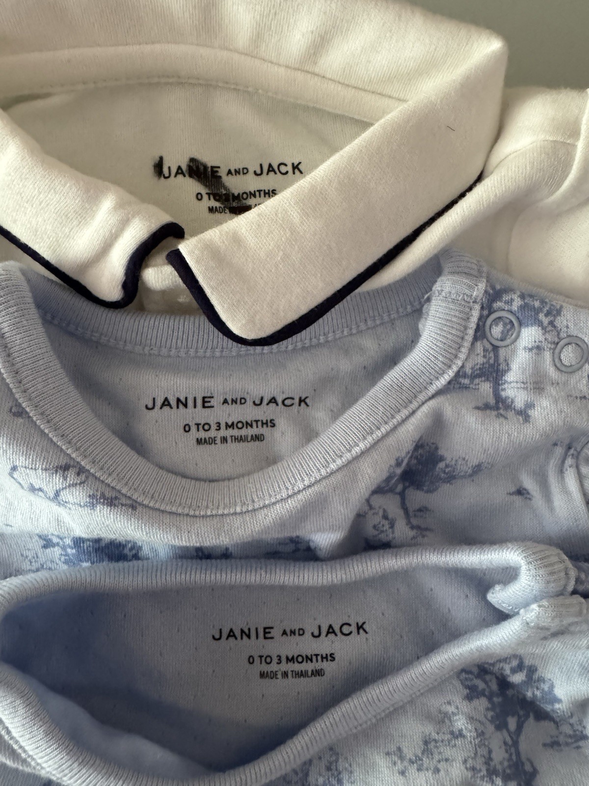 JANIE AND JACK Snow Cub Tan Cable Knit Romper Set Size 0/0-3Month
