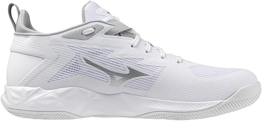 MIZUNO Basketball Shoes WAVE TRANSISTA W1GA2400 White/Silver