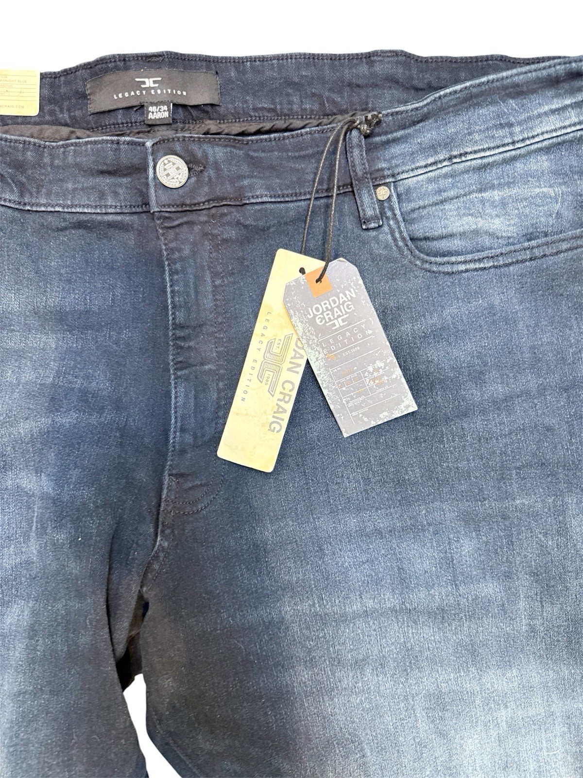 NEW! Size 46W 34L Jordan Craig Legacy Edition Aaron Mens Jeans NWT