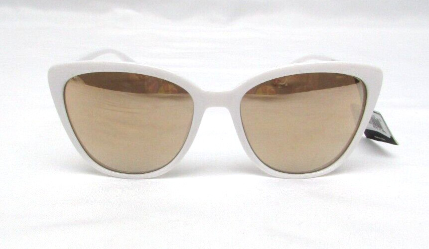 Foster Grant Women’s Mirrored White Sunglasses MACY WHT 100% UV Protection