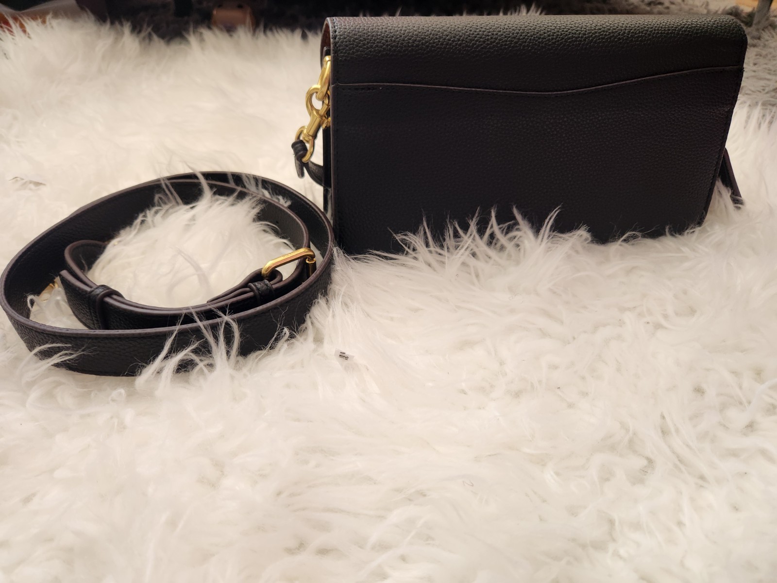 Coach Tabby Shoulder Bag 26 Leather Black