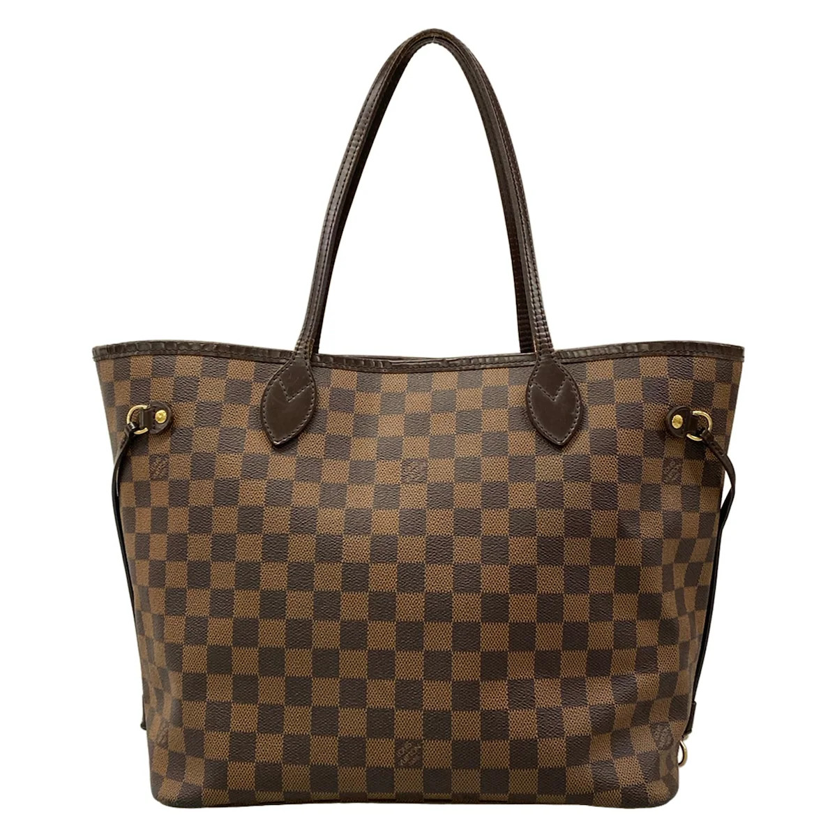 LOUIS VUITTON Neverfull MM N51105 Ebene Damier GI3162 Tote Bag Damier Canvas