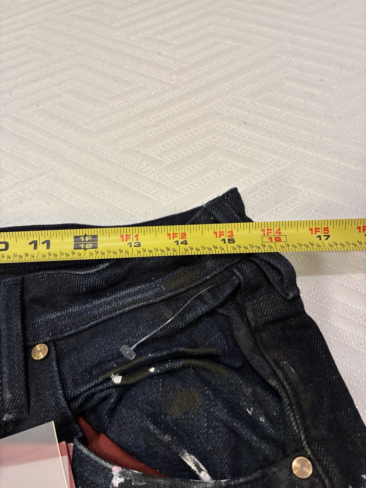 Vayder STRAIGHTFILLIPO PAINT SPLATTER Made in USA $495 Men’s Size 30