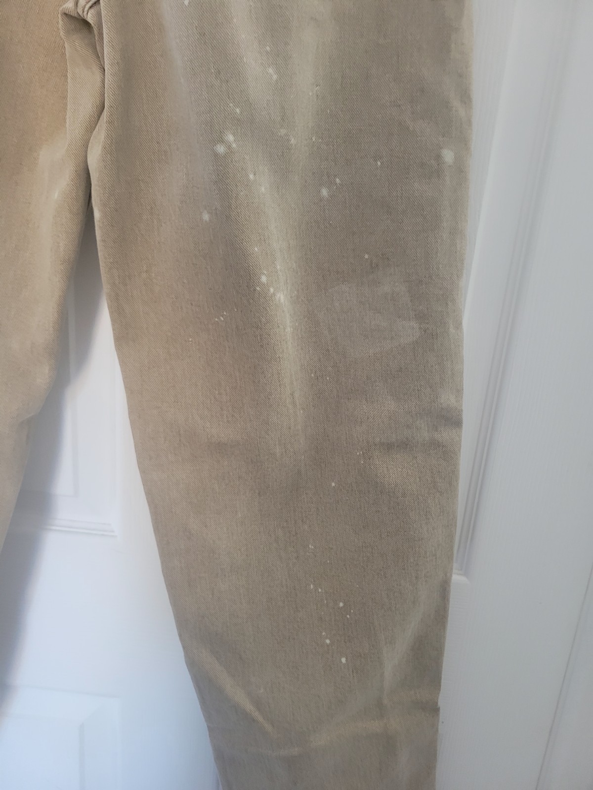 Levi’s SilverTab Baggy Tapered Beige Jeans Purple Label 31×34 (Read Discription)