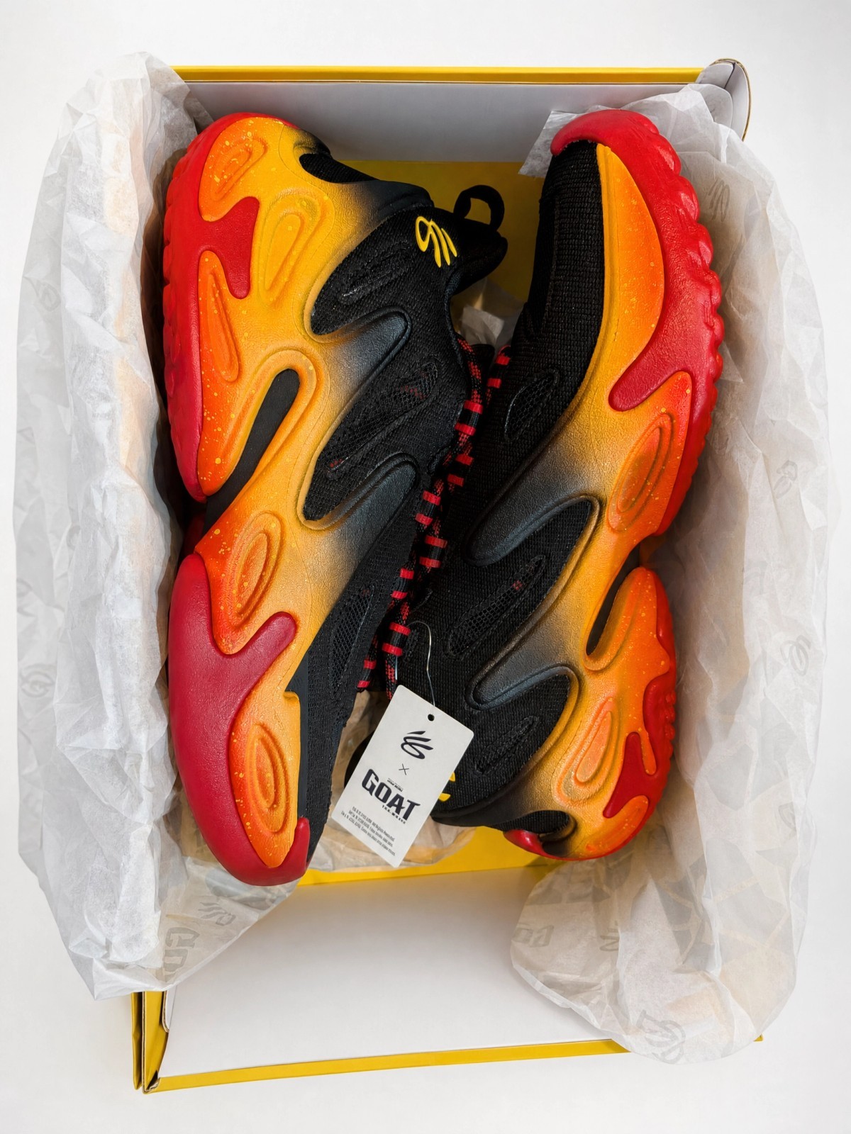 Under Armour Curry 13 Basketball Black/Red/Orange/Yellow 6007670-002