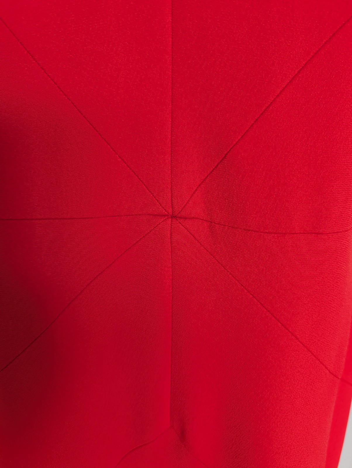 $1.3K Escada midi long dress in red sz 44 14 XL