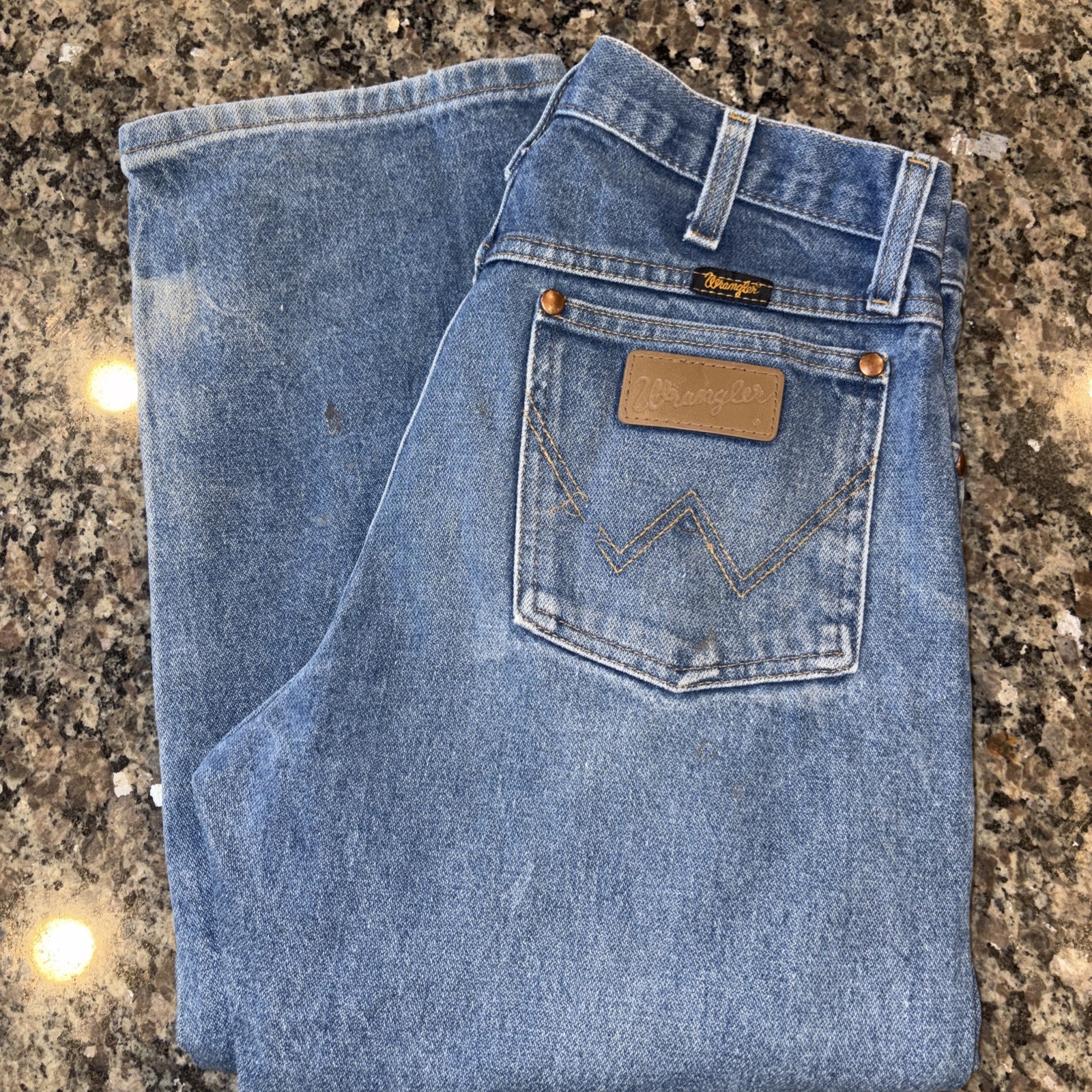 Vintage Wrangler Cowboy Cut 13MWZ Jeans Western Made In USA Men’s 31×32