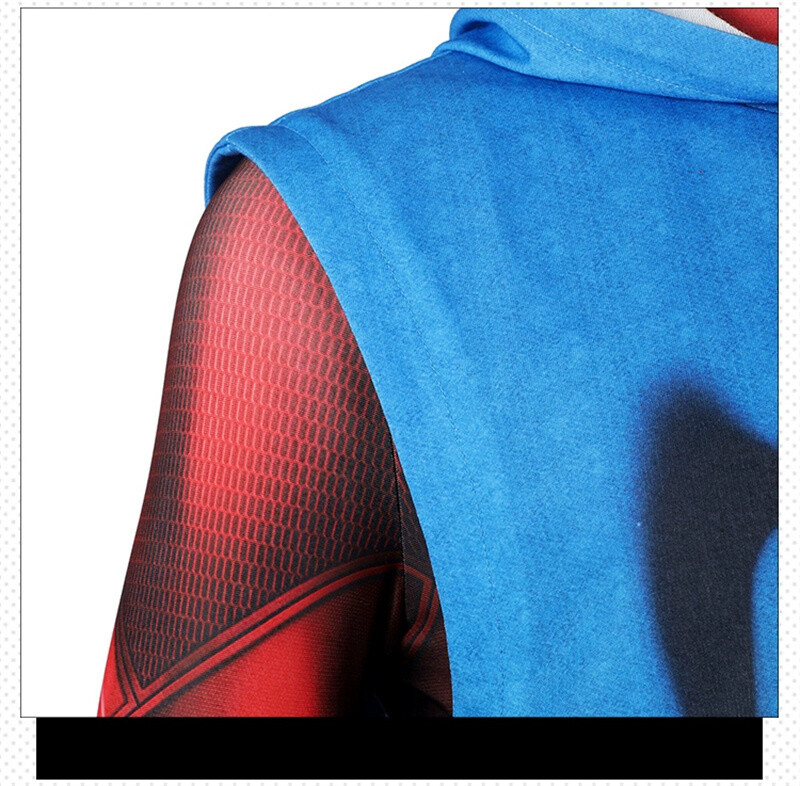 Scarlet Spider Costume Spider-Man Cosplay Outfits Jumpsuit Halloween Adult