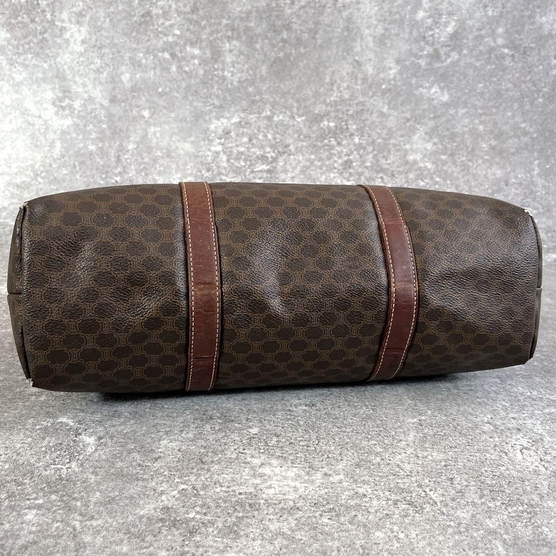 CELINE Tote bag Macadam Shoulder Strap Brown Vintage Authentic From Japan used