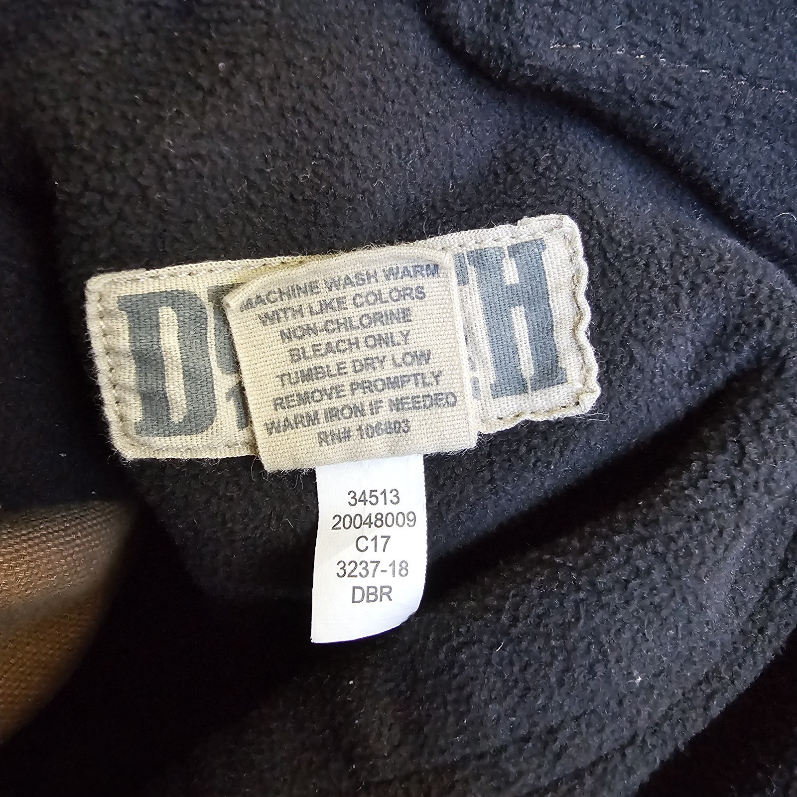 Duluth Flex Fire Hose Ultimate Cargo Pants Mens 36×32 (34×30) Brown Work Lined