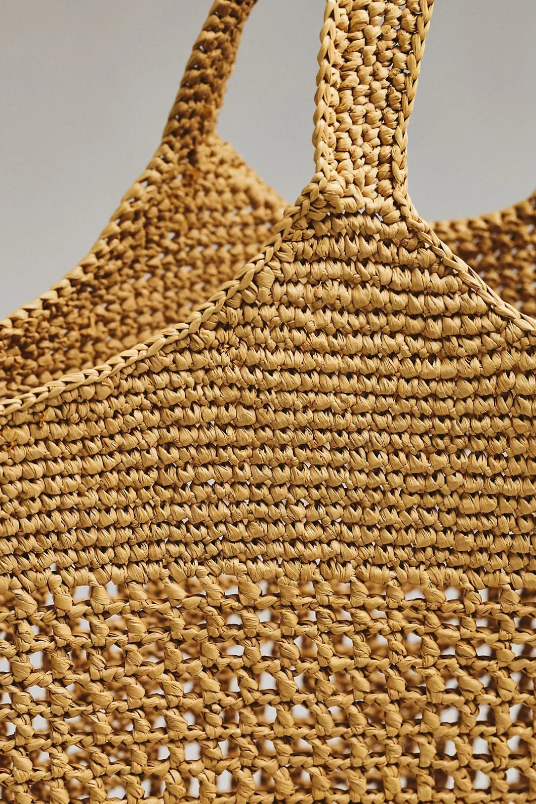 Anthropologie-Woven Slouchy Tote Bag