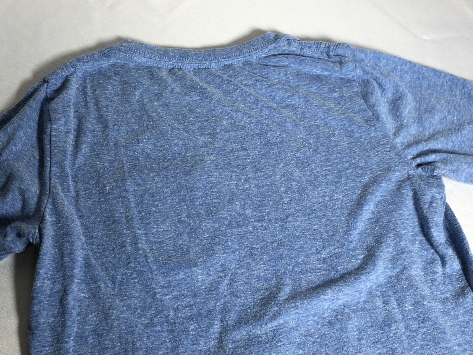 Superman Graphic Print Pocket T-Shirt Blue Heather Youth Kids Medium 8-10