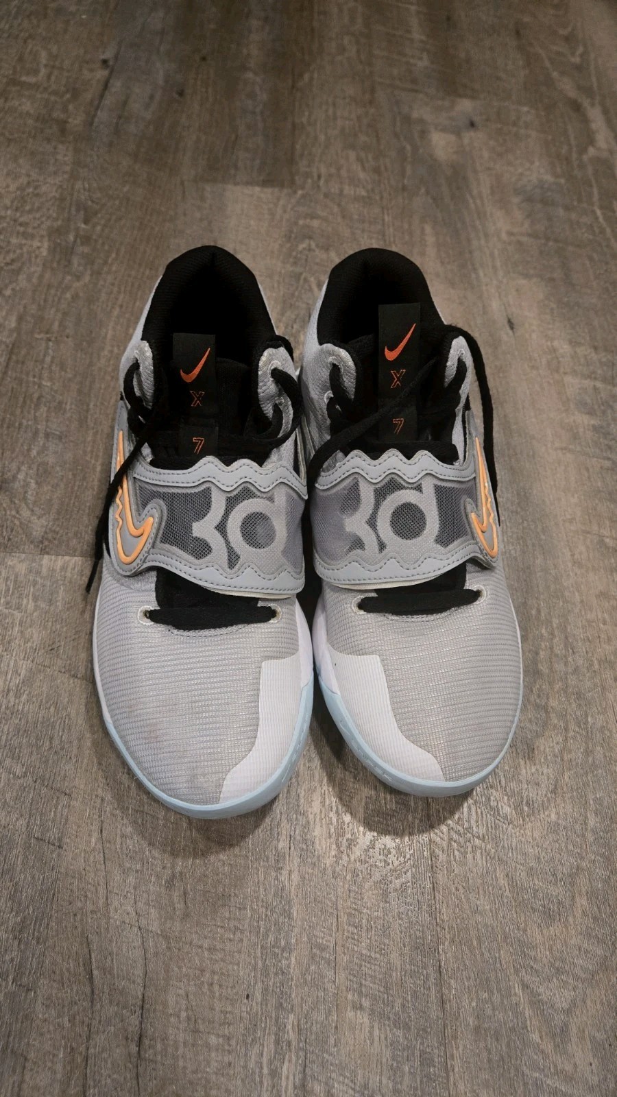 Size 11 – Nike KD Trey 5 X Wolf Grey Barely Volt