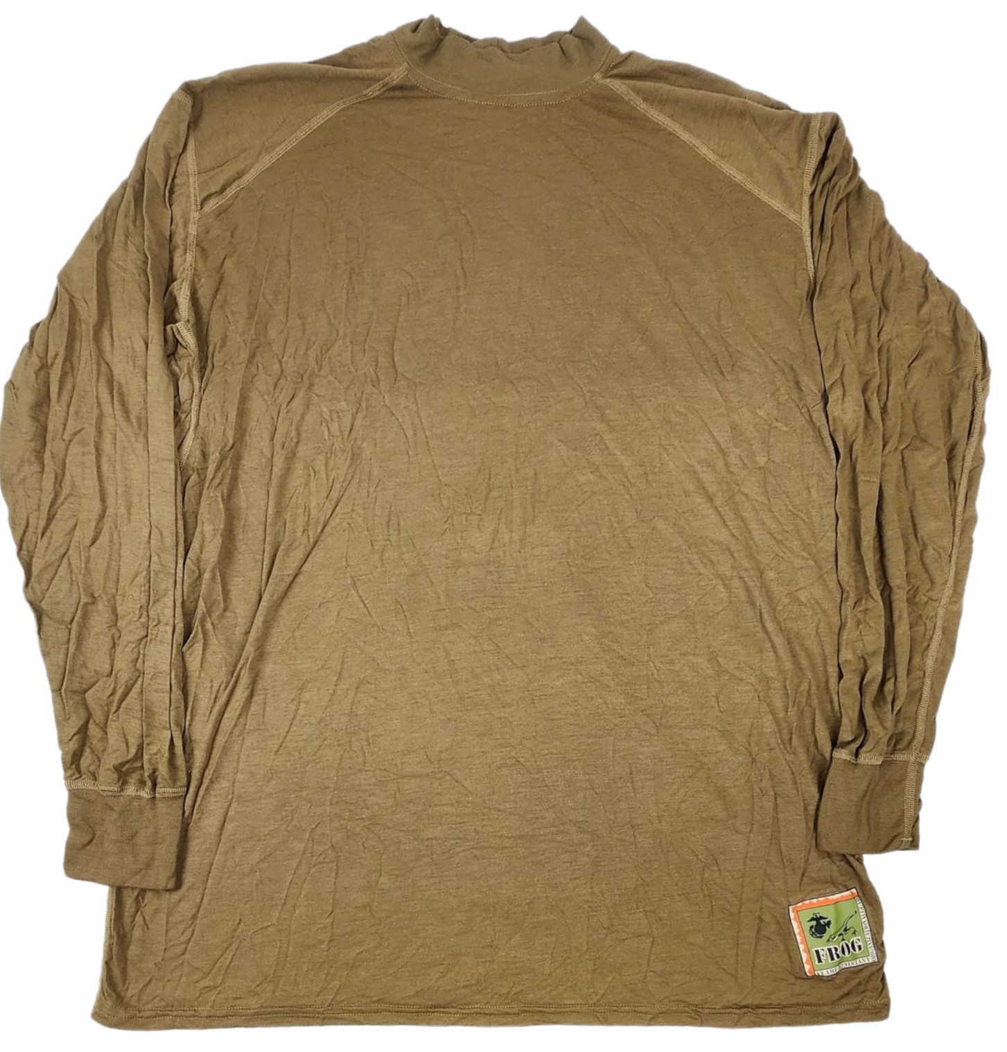 Usèd Good Coyote FROG USMC Cold Weather SilkWeight Base Layer Shirt*mocinc.1982*