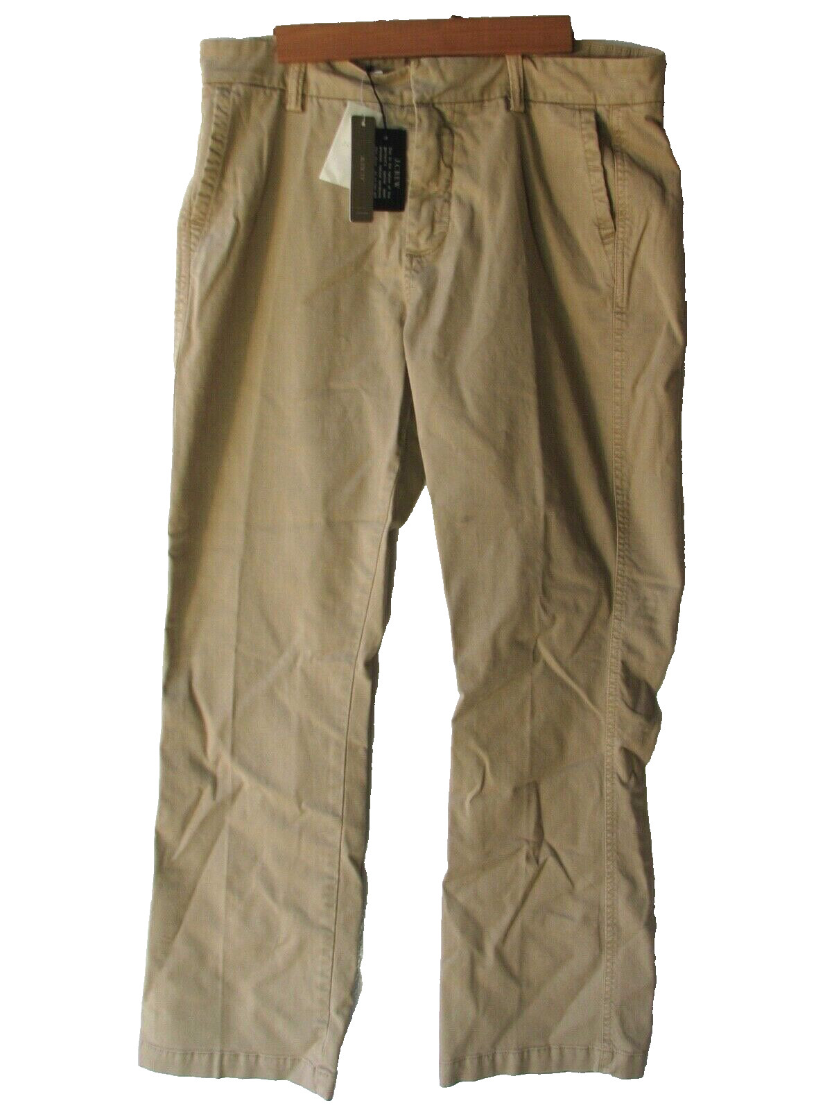 NEW J.Crew Sammie Women’s Tan 97% Cotton/ 3% Elastane Pants – Size 30 Tall / NWT
