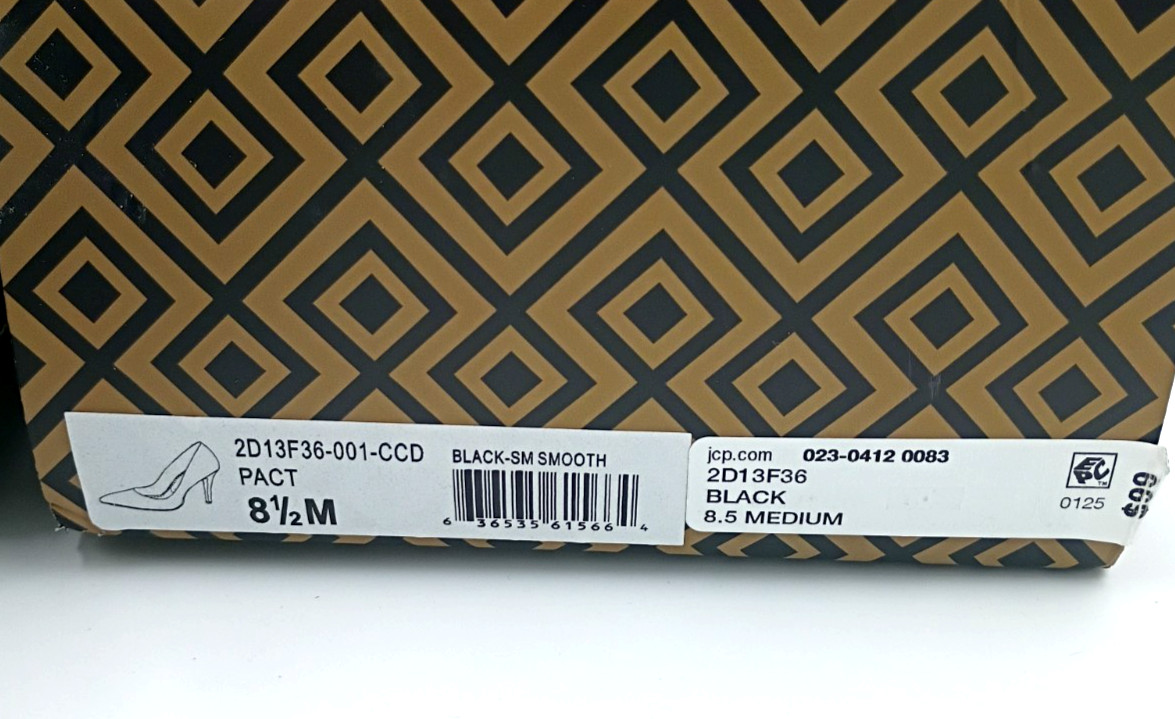 Charles By Charles David Pact Pointed Closed Toe Stiletto Heel Womens 8.5 M NEW