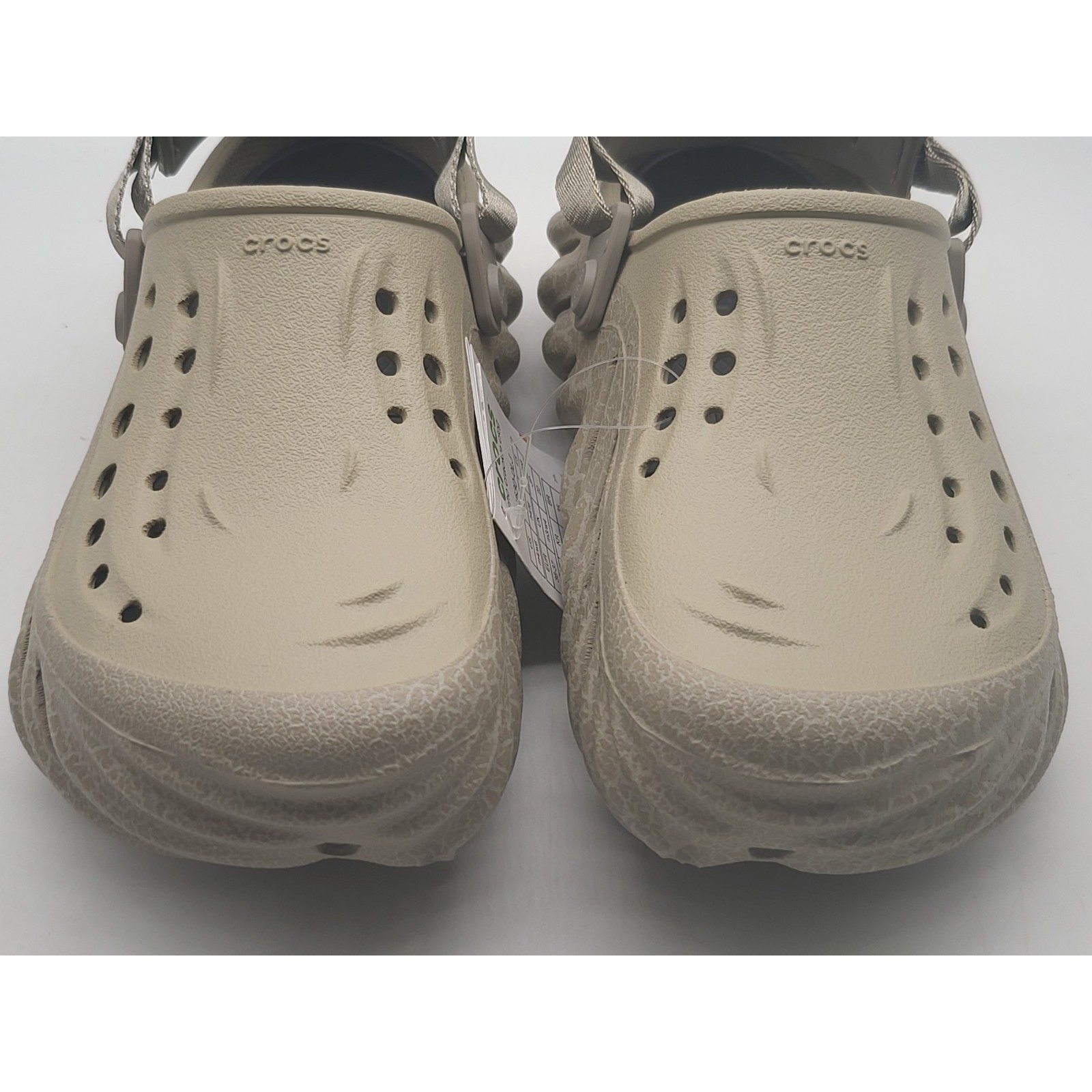 Crocs Echo Crackle Clog Unisex Sand Beige M4 W6 211630-0LJ