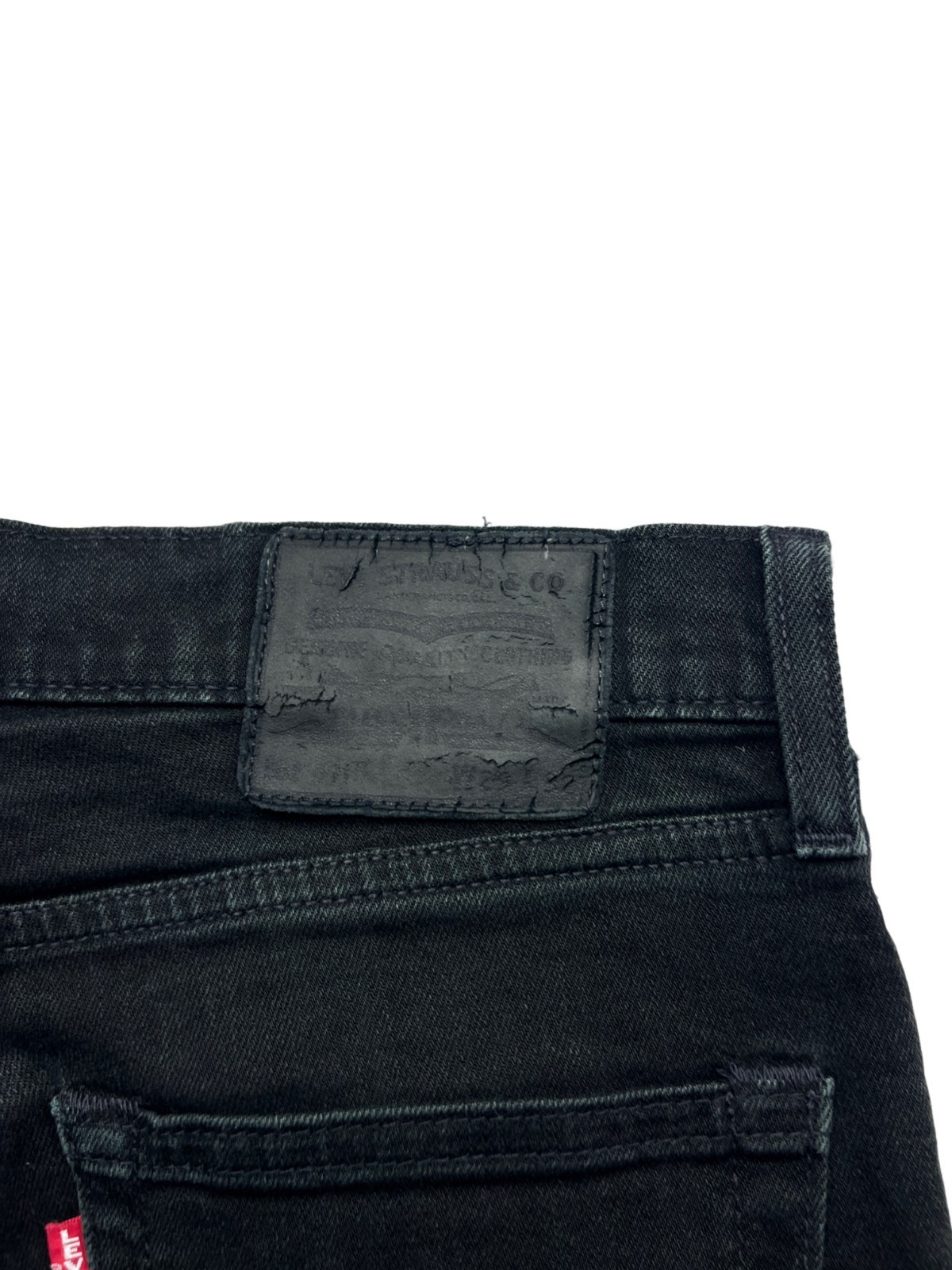 Levi’s 500 Series Men’s Stretch Jeans Black Regular Fit W29 L30