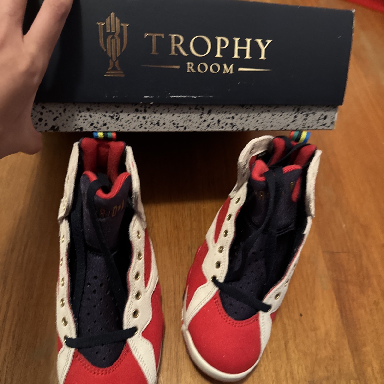 Nike Air Jordan 7 Retro SP x Trophy Room Size 5 Mens – DM1195-474 Brand New