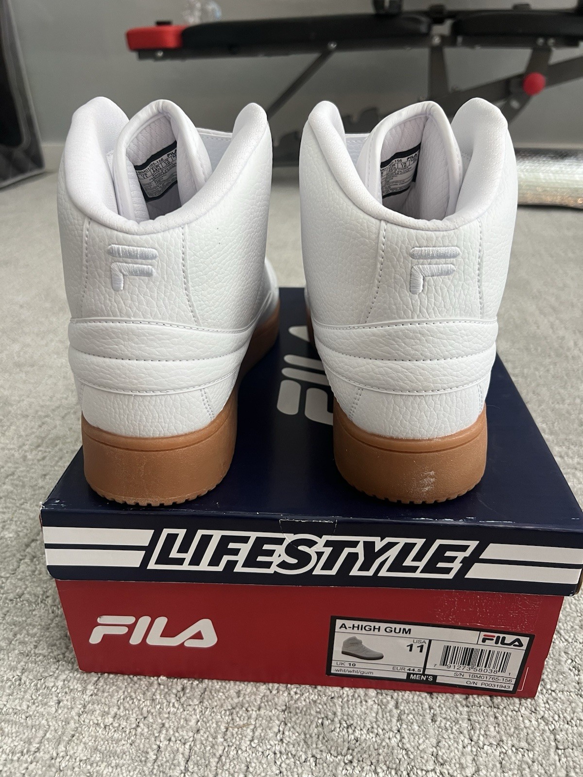 Fila A-High Gum Men’s High-Top Sneakers – New in Box Men’s 11