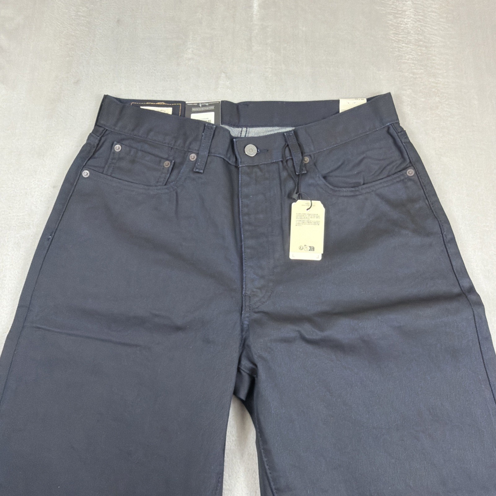 Levi’s Premium 578 Baggy Coated Denim Jeans Men’s Size 33×30 Blue Cotton Y2K