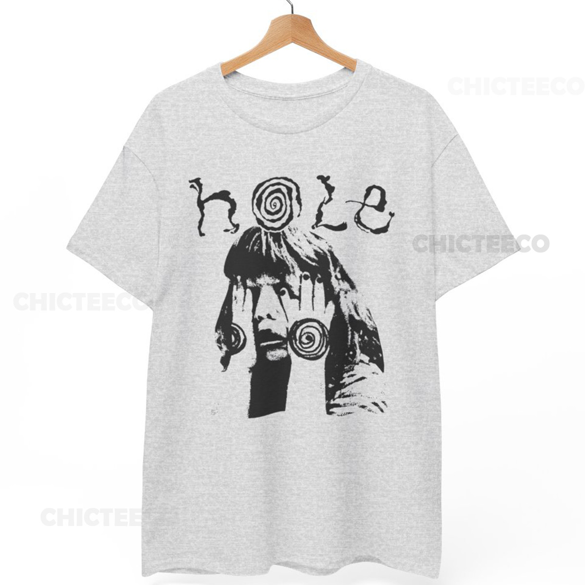 Hole Band T-Shirt Courtney Love Grunge Alternative Rock 90s Music Unisex Tee