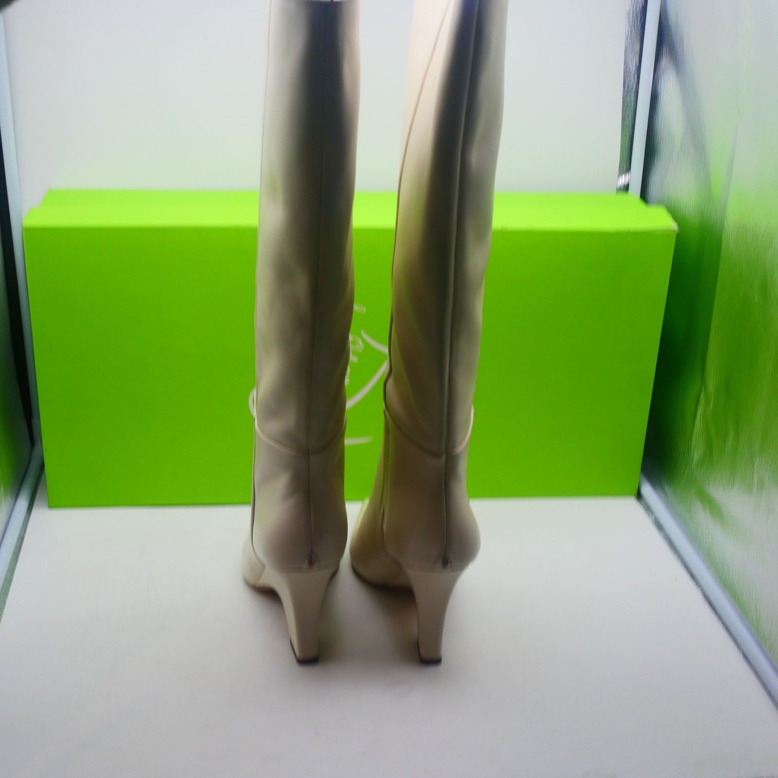 NEW Sam Edelman Vance Knee High Boots Women’s 5 Ivory Cream