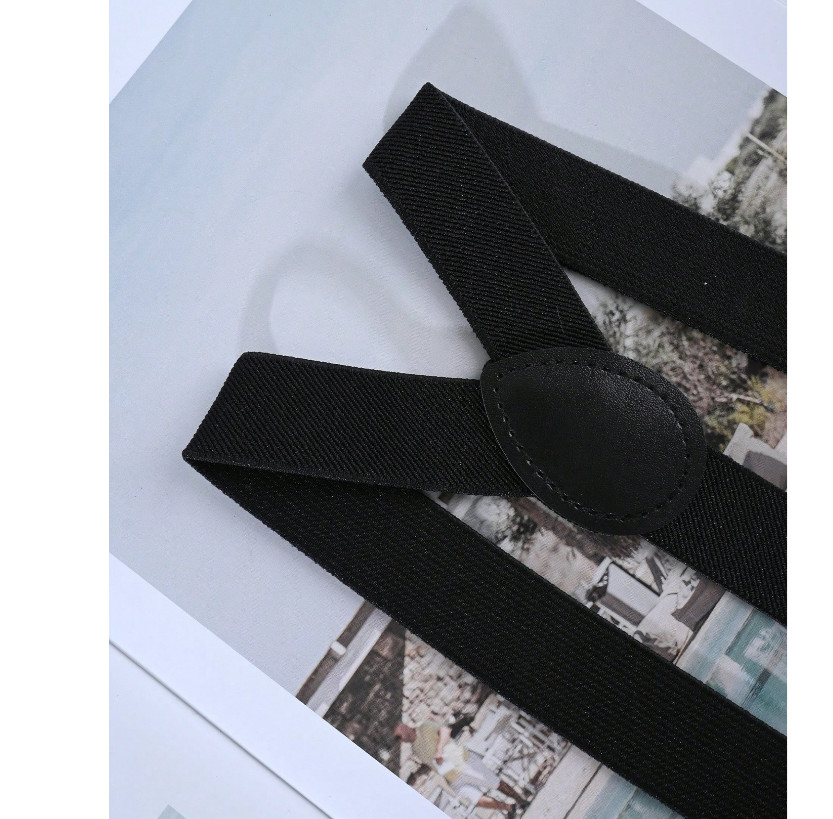 Heavy Duty Men’s Suspenders Adjustable Y-Back Braces with 3 Strong Metal Clips
