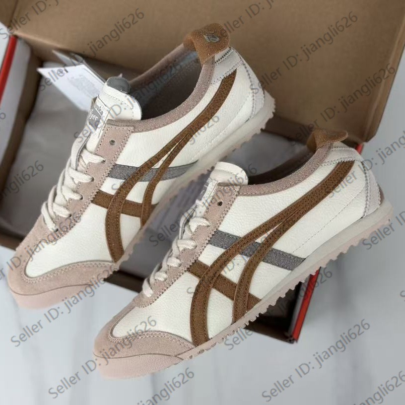 NEW Onitsuka Tiger MEXICO 66 1183C076 253 Beige Brown Gray