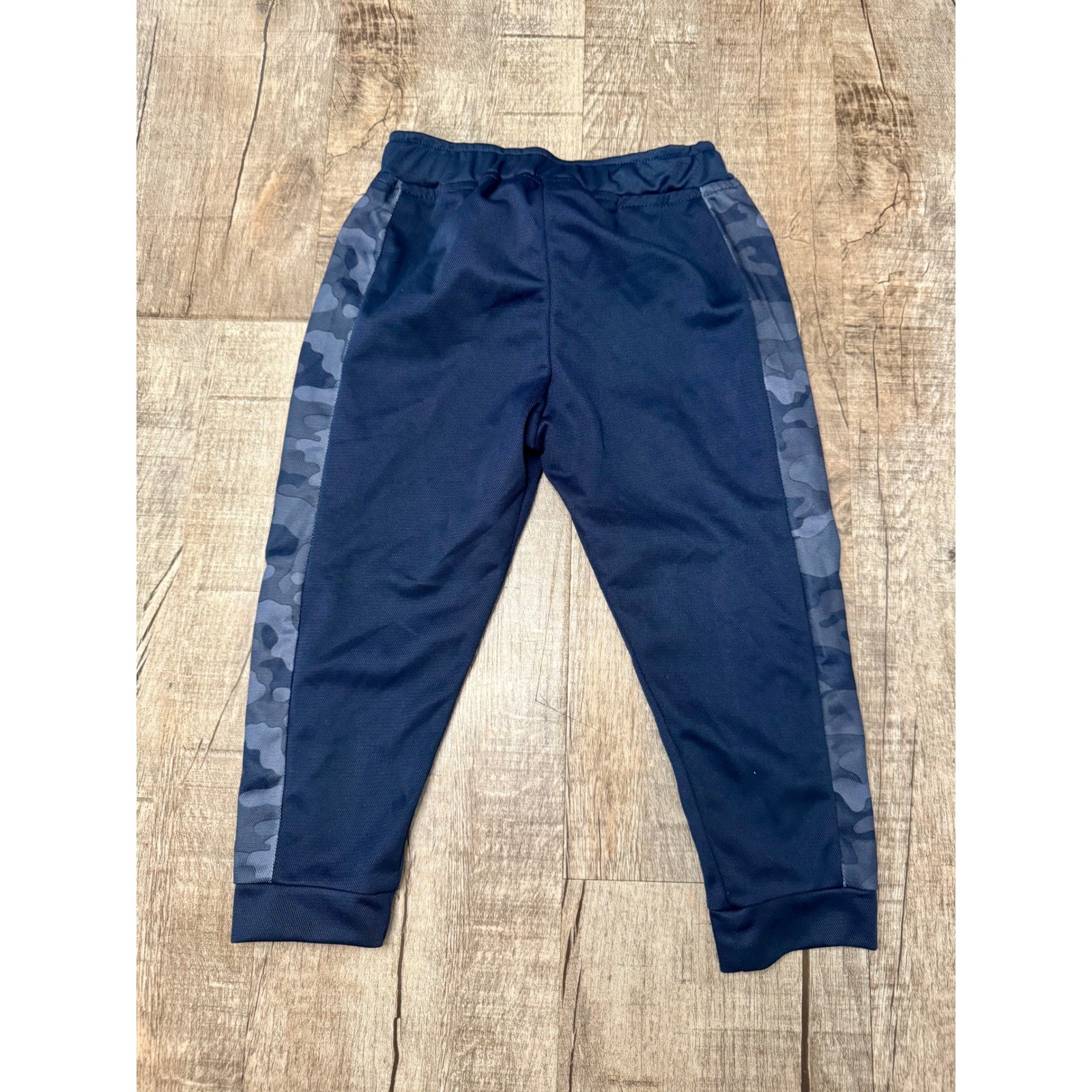 Mick Mack Sport Kids Navy Camo Tracksuit Set Half Zip Hoodie & Joggers 3T