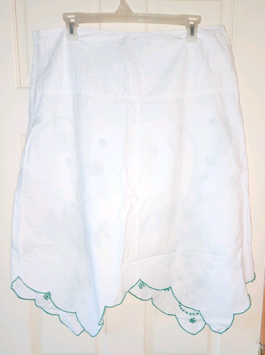 Vintage Rampage Clothing Company Embroidery Skirt Floral Pattern Women’s Sz 11