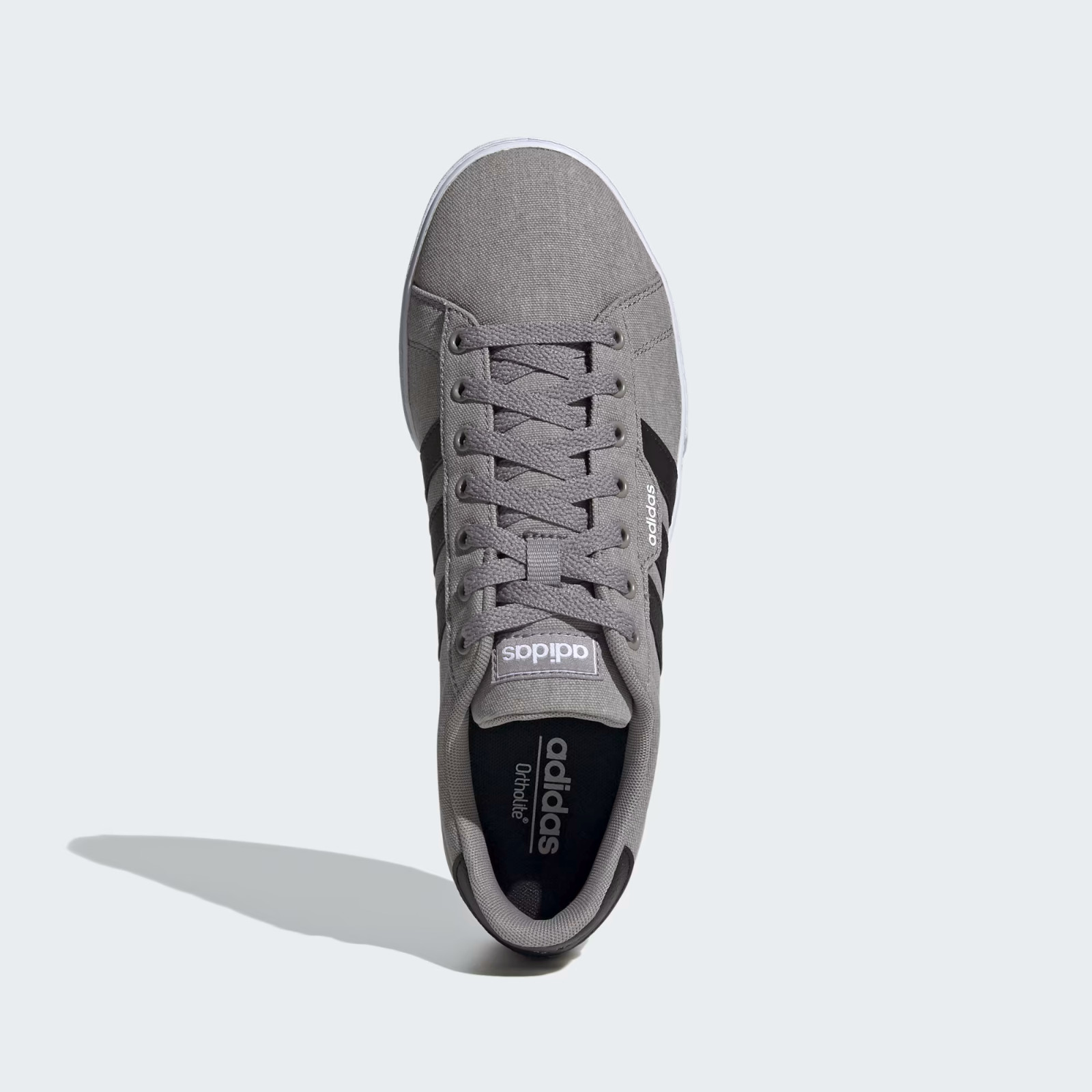 ADIDAS DAILY 3.0 SIZE 8.5~13 DOVE GREY BLACK MEN’S SHOES