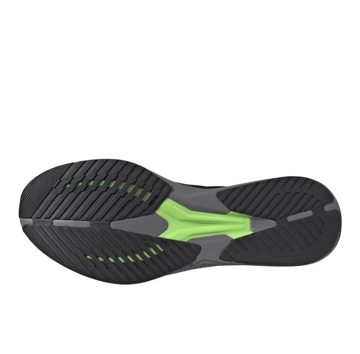 NIB Adidas adiZero RC 4 Black Solar Green Athletic Shoes Men’s Size 12 GX6660