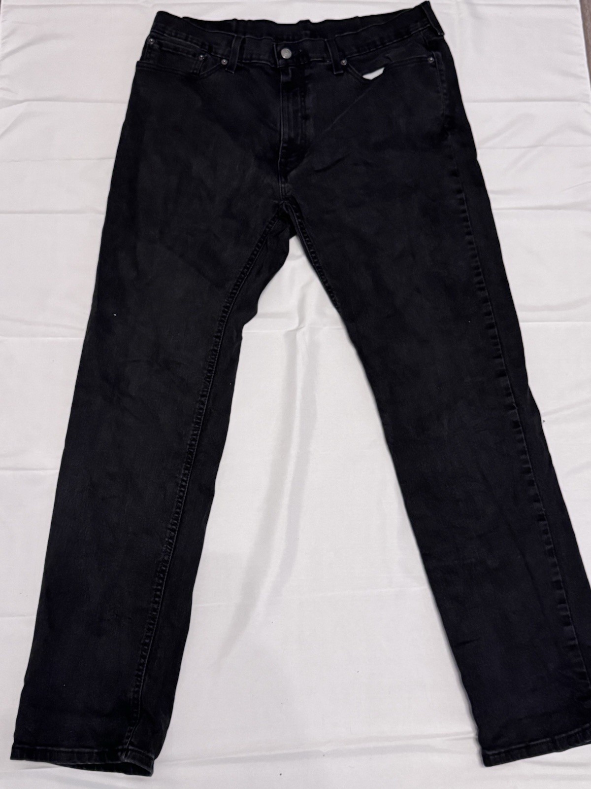 Levi’s 541 Black Jeans Men’s W36 L32 Denim Trousers Straight Fit