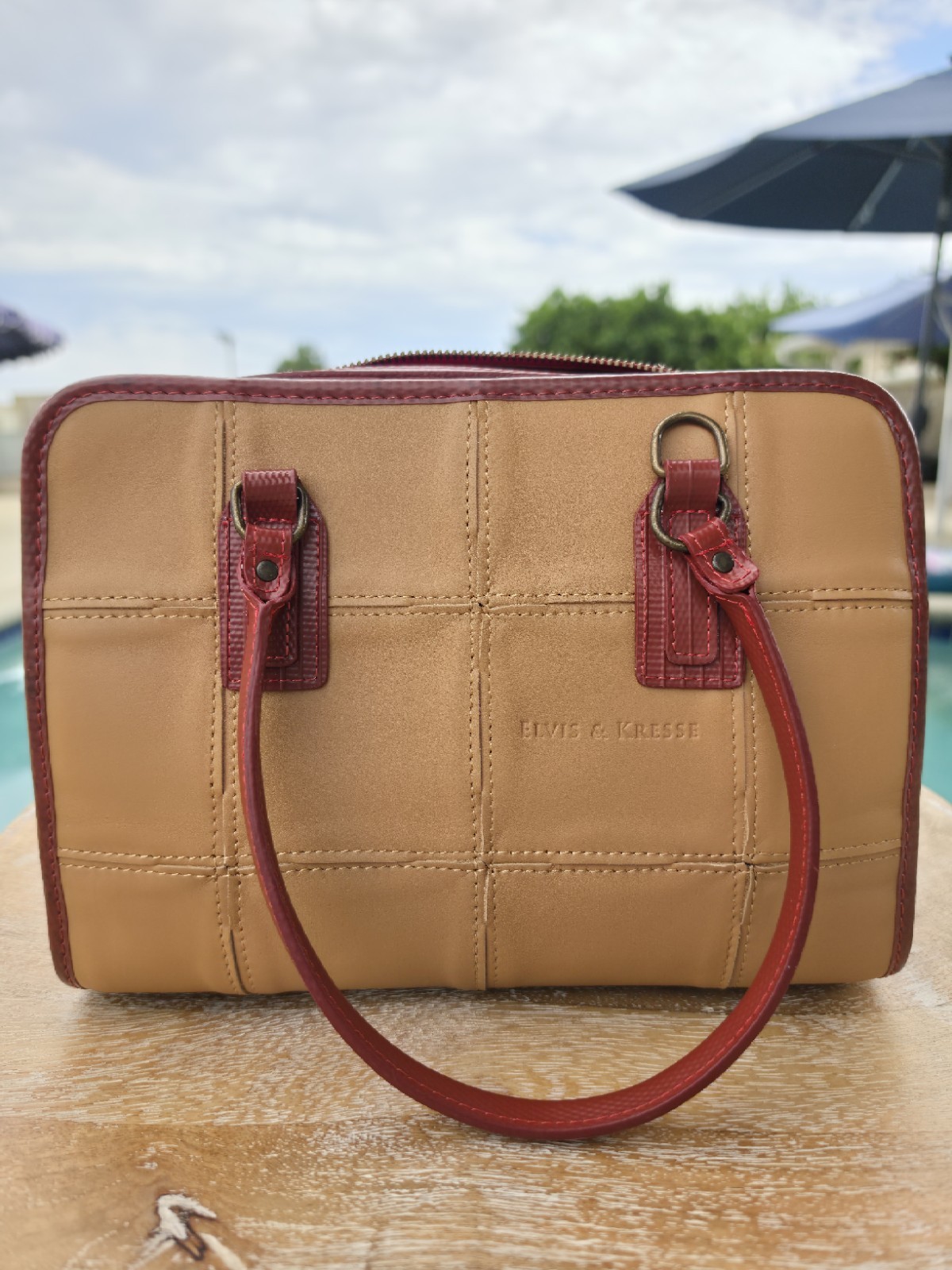 Small ELVIS & KRESSE Post bag/ Fire-hose