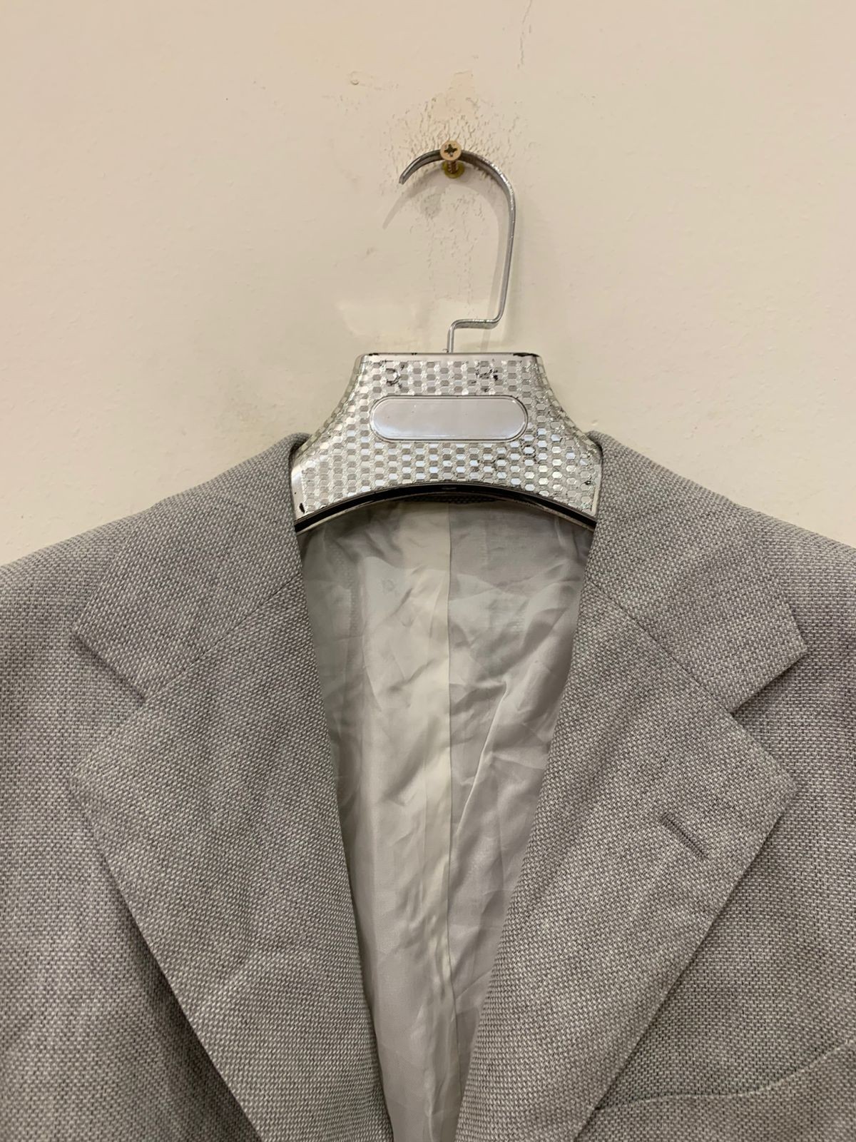 Suitsupply Havana pure wool Vitale Barberis Canonico gray jacket blazer 42R 44R