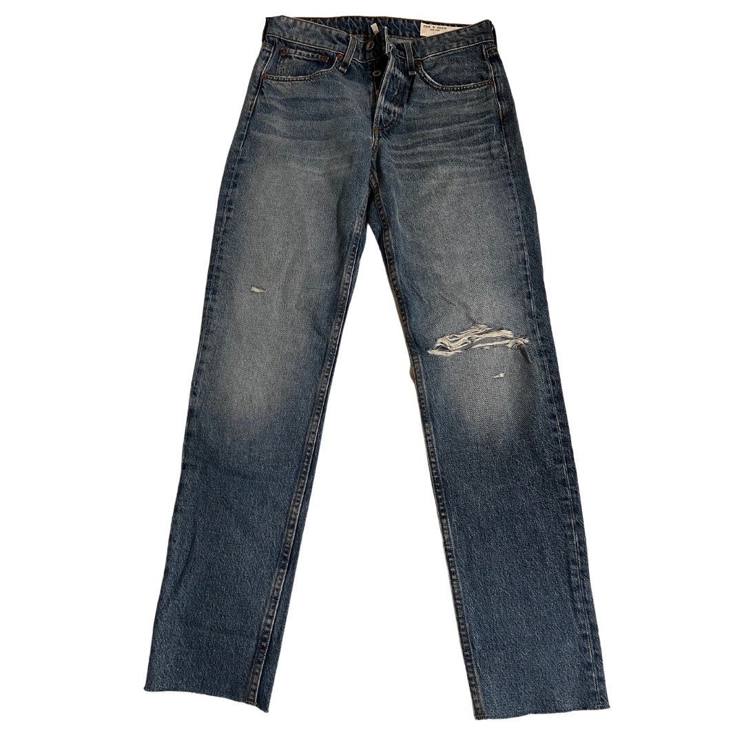 Rag & Bone | Rosa Mid-Rise Boyfriend in Jones | Size 23