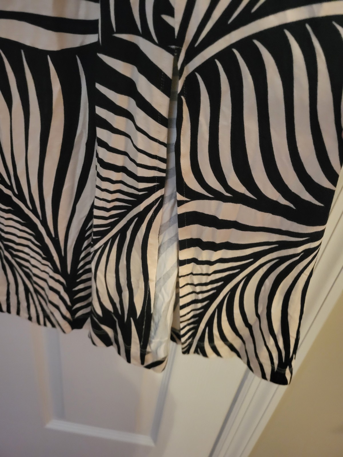 Soma One Shoulder Tank Maxi Bra Dress Black & White NWT $110 M